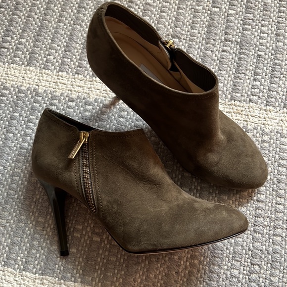 Jimmy Choo suede booties size 37 1/2 - Picture 1 of 6